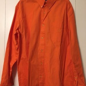 Chaps Est. 1978 Men Orange Long Sleeve XL